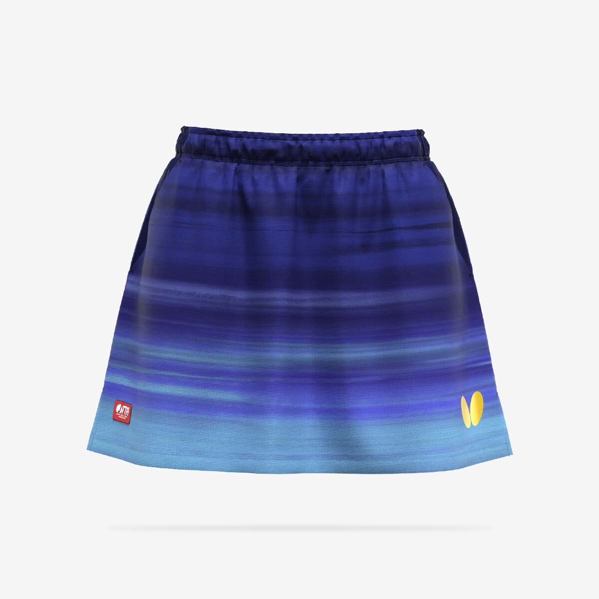 Butterfly Table Tennis Infiria2 Skirt - Sky-Blue - Front